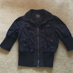 F21 navy jacket